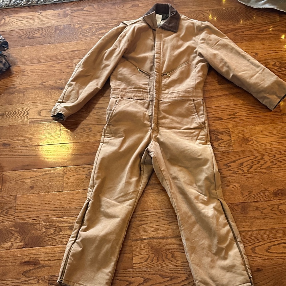 Tan Coveralls